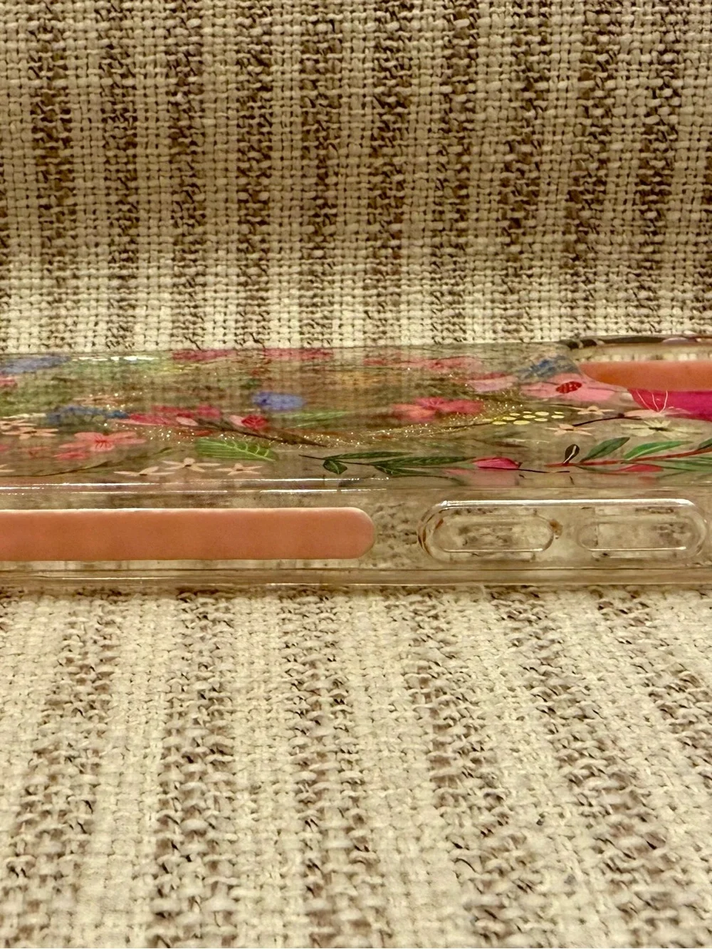 Clear Floral iPhone Case in excellent shape for iPhone 16 Pro Max